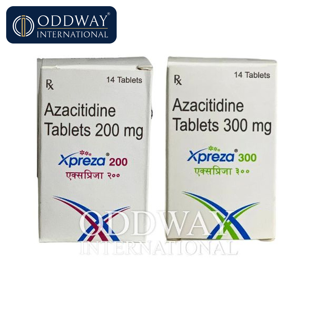 Consulta de preço de Comprimidos de Azacitidina 300 mg para importadores e hospitais