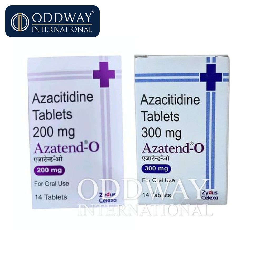 Suporte de documentação de exportação e envio para Comprimidos de Azacitidina 300 mg