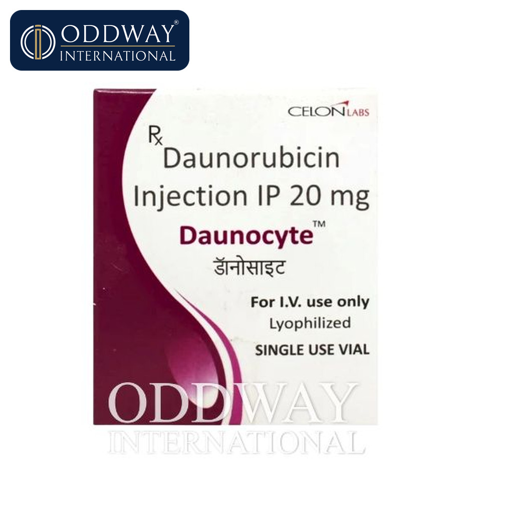 Daunorubicin Injection 20 mg supplier India for institutional procurement