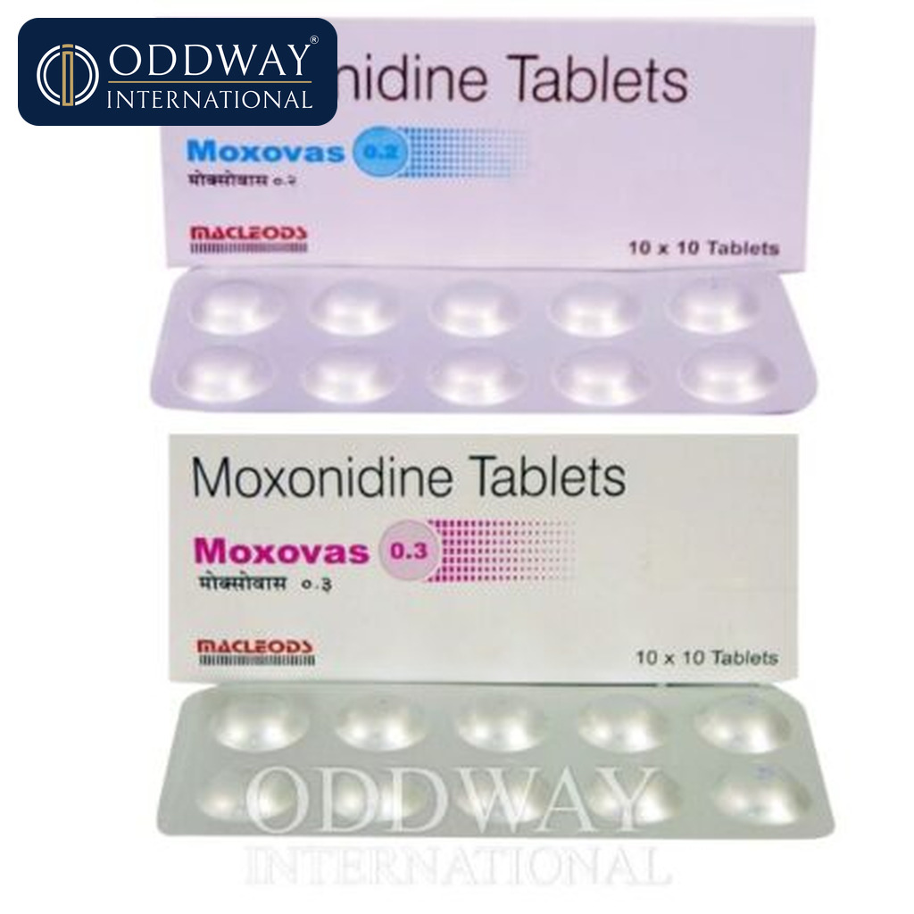 Moxonidine 200 mcg Tablets wholesale export supply