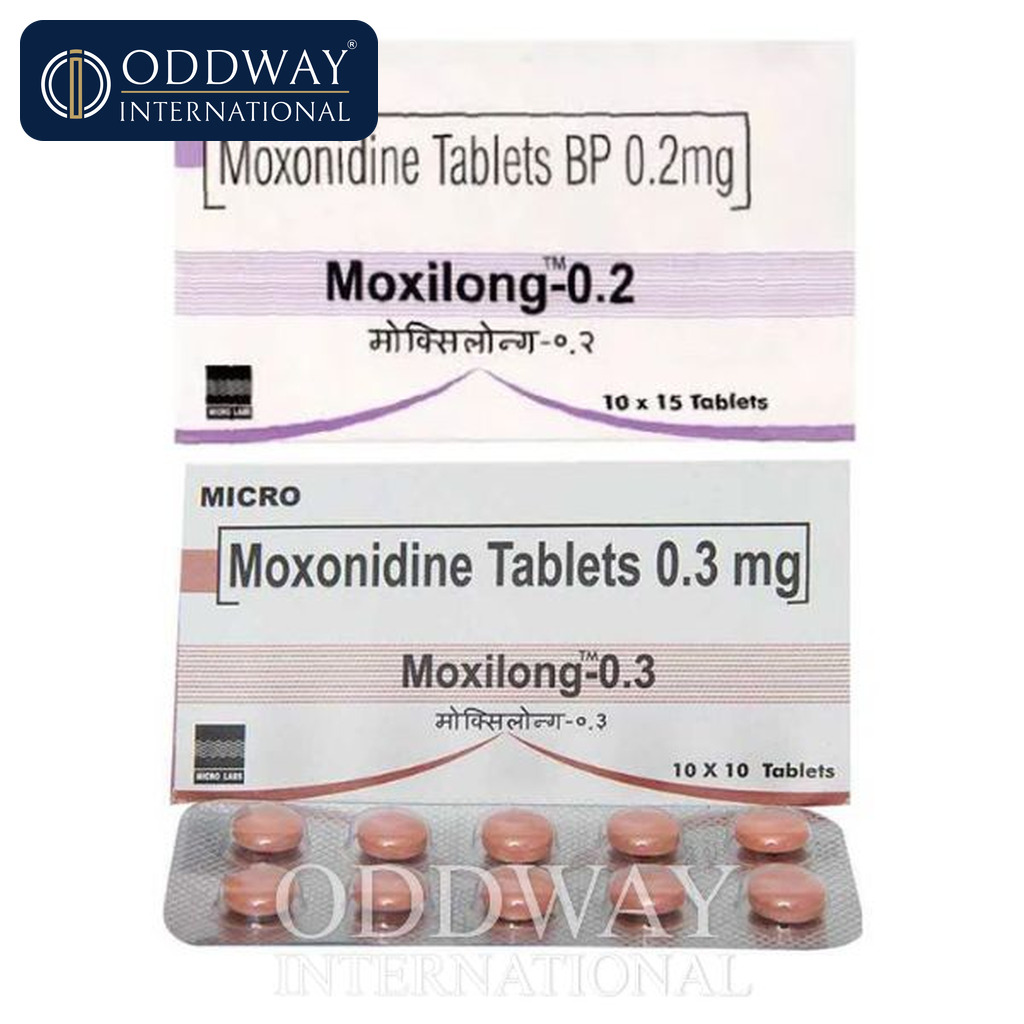 Moxonidine 200 mcg Tablets cost for export procurement