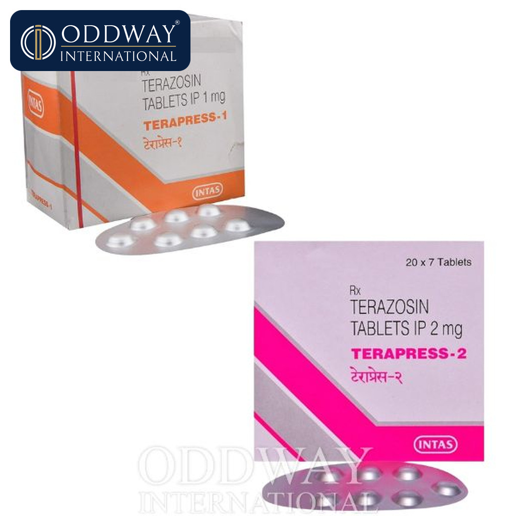 Bulk purchase Terazosin 2 mg Tablet MOQ and tender supply