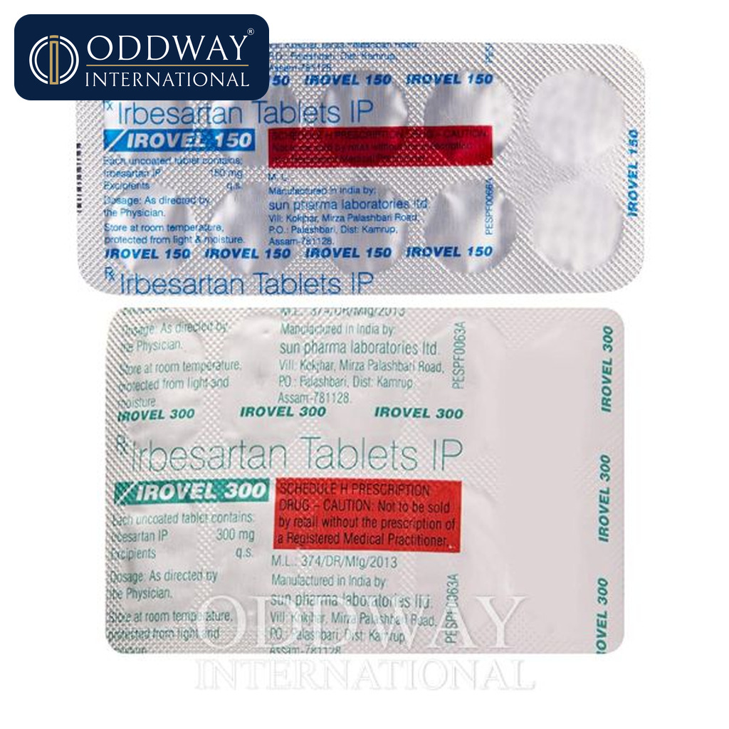 Irbesartan 300 mg Tablet supplier for distributors and hospitals