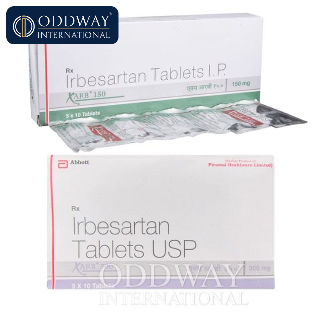 Irbesartan 300 mg Tablet generic sourcing from India
