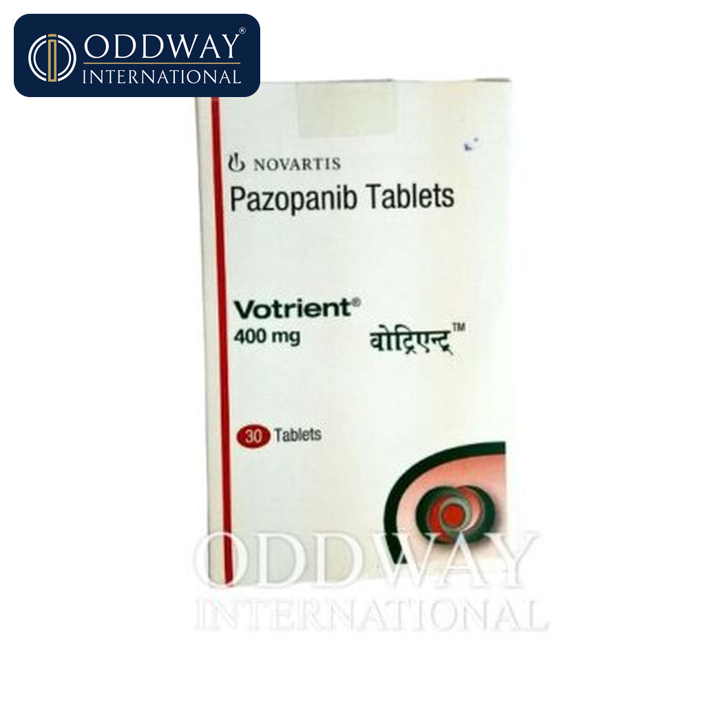 Votrient tablets product image for ordering enquiries.