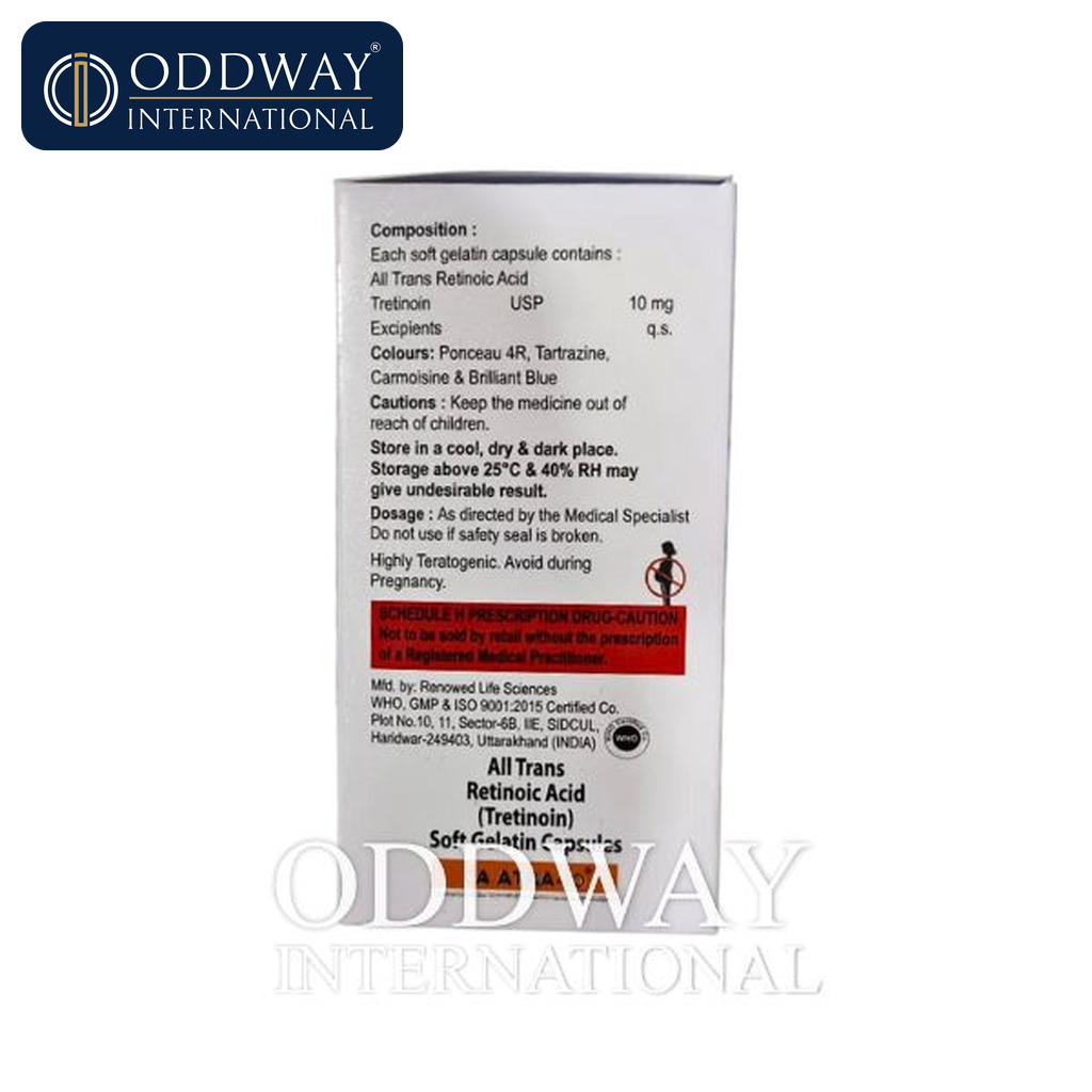 CA ATRA 10 mg Capsule price quotation support for licensed importers