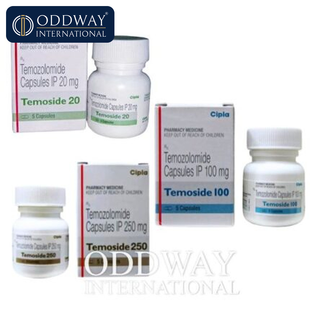 Temoside 100/250 mg Capsules wholesale supply for export buyers
