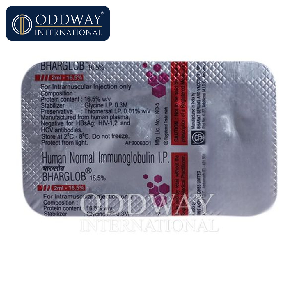 Bharglob injection supplier from India for institutional procurement