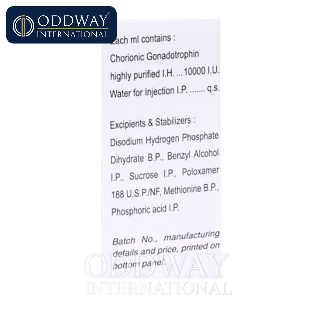Bulk HCG 10000 IU Injection export supply