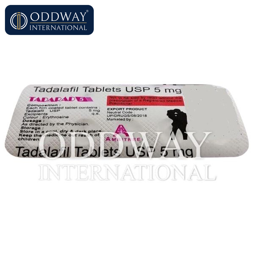 Bulk Tadarad 5mg Tablets procurement support