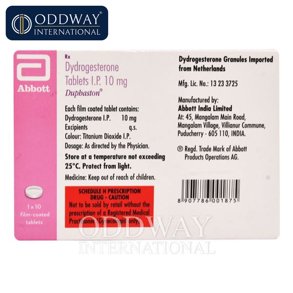Dydrogesterone 10 mg tablets bulk purchase for distributors