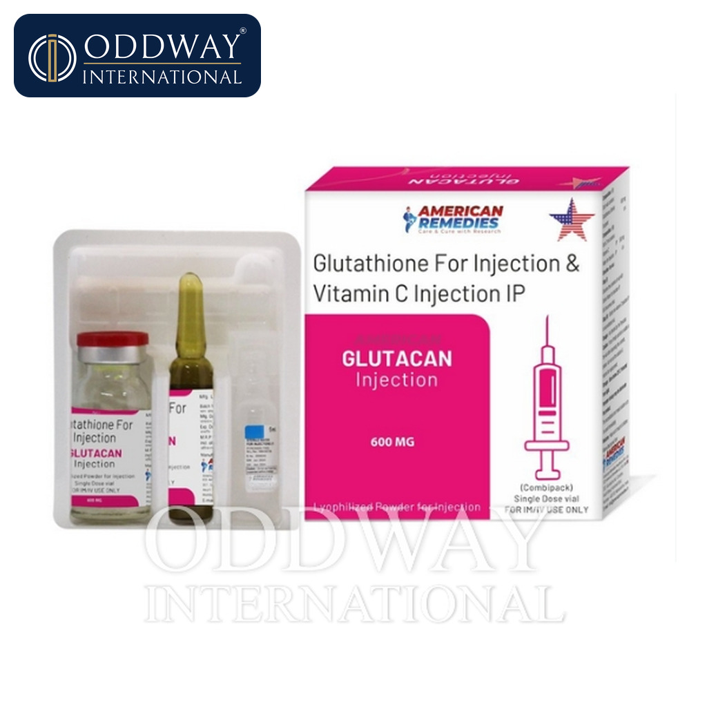 Glutathione Injection 600 mg generic sourcing for regulated markets