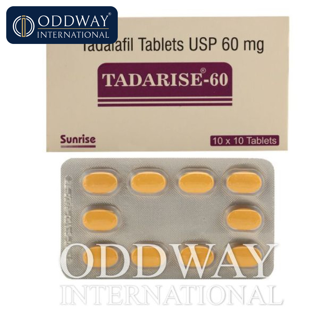 Tadarise 20 mg Tablets generic tadalafil supply from India