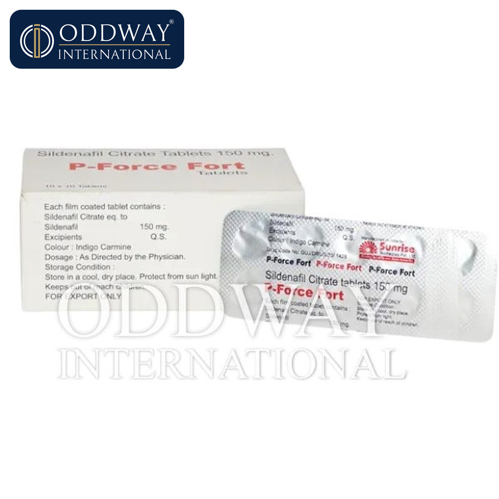 Bulk P Force Fort 150mg Tablets for export buyers