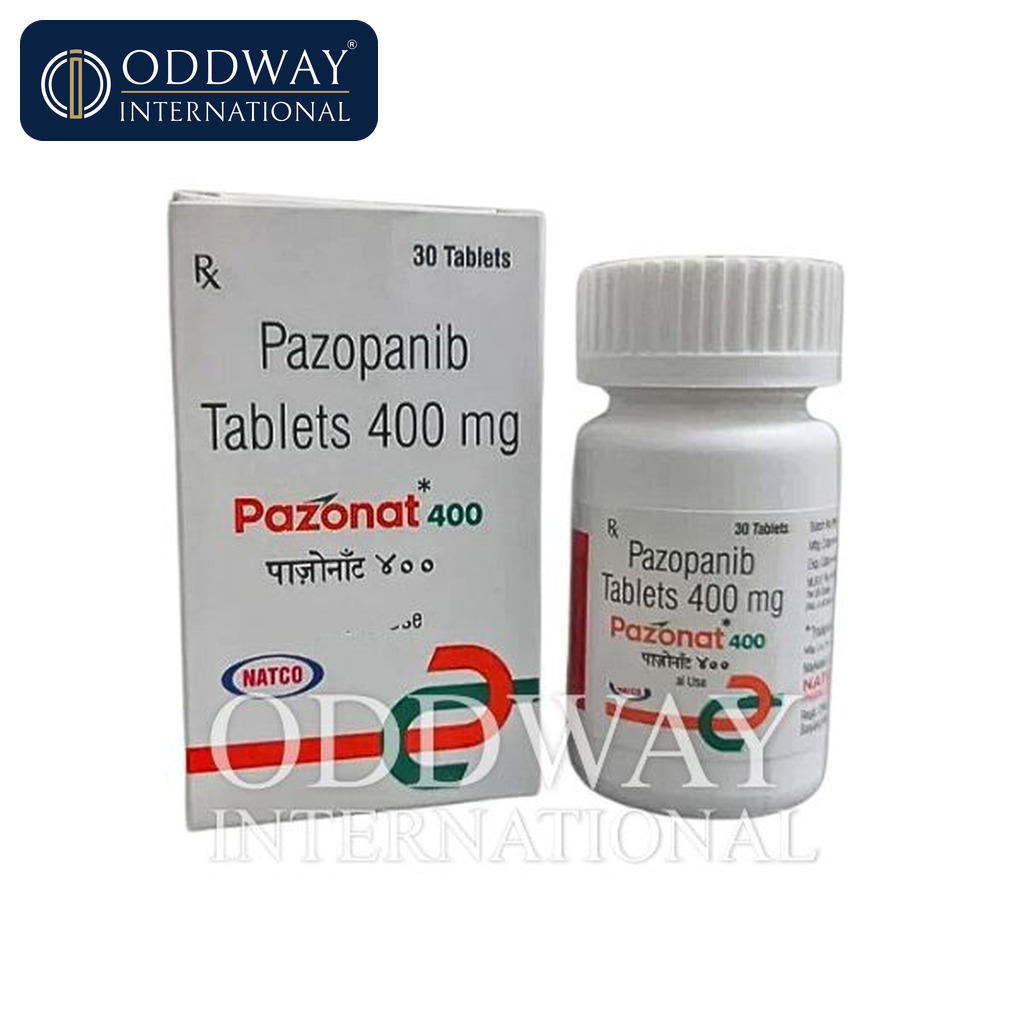 Pazopanib COA and regulatory documentation for export shipments