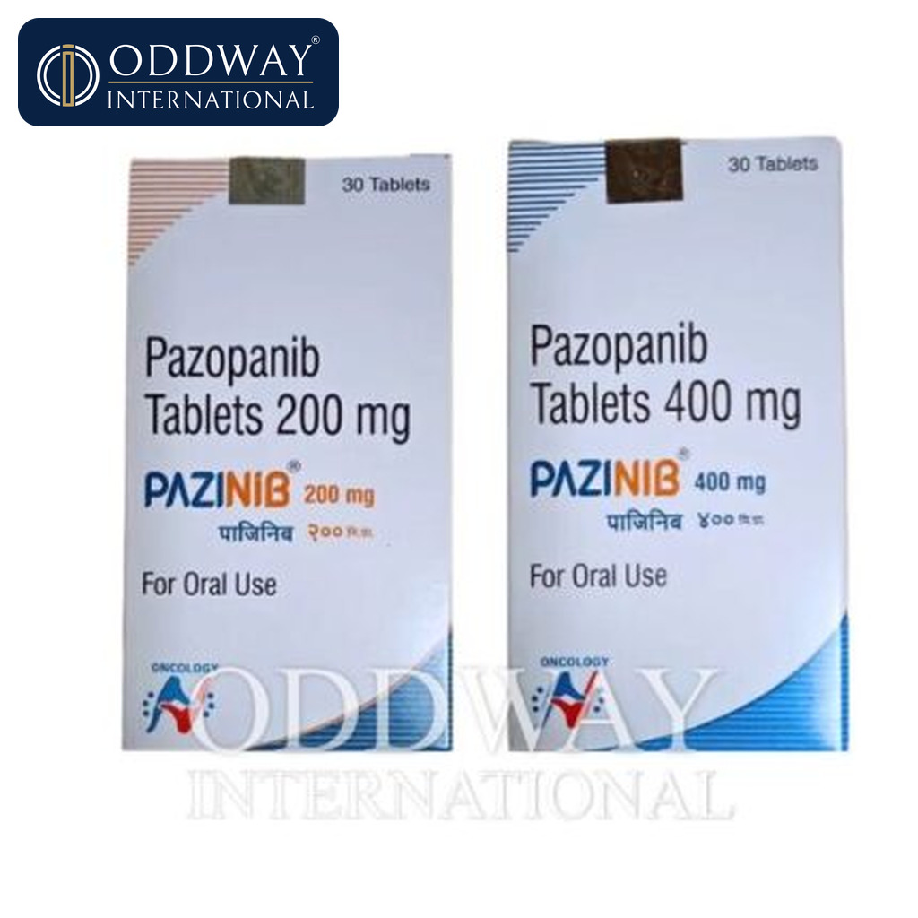 Pazopanib 400 mg and 200 mg tablets for wholesale export supply