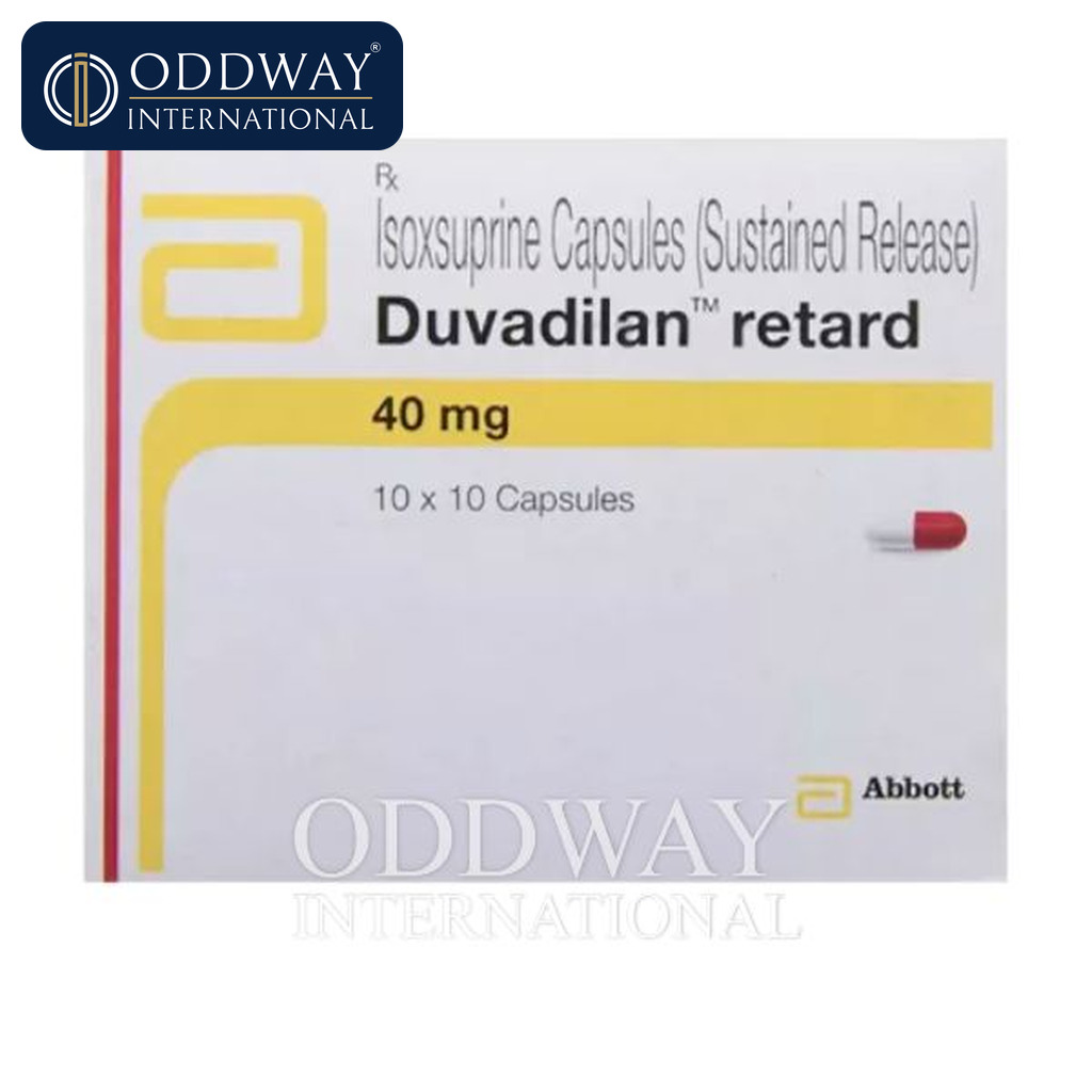 Bulk Duvadilan Isoxsuprine 10 mg procurement for distributors