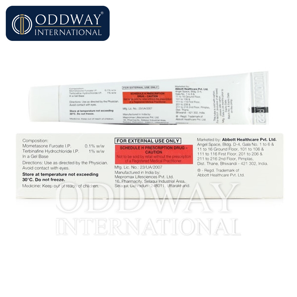 Mometasone furoate and terbinafine hydrochloride gel exporter with global logistics support
