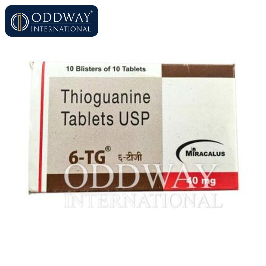 6 Thioguanine Tablet 40 mg supplier for pharmaceutical export