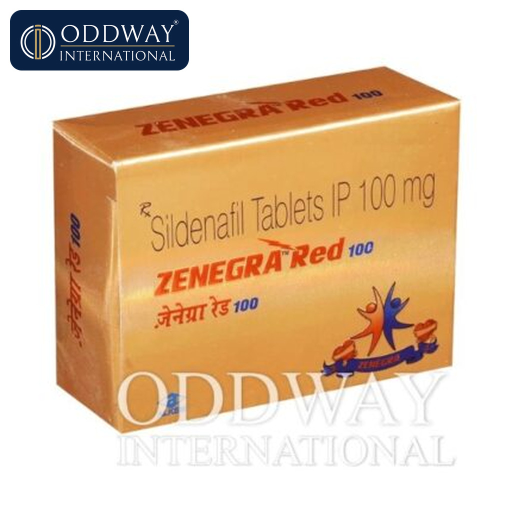 Zenegra Red 100 mg Tablet wholesale export supply
