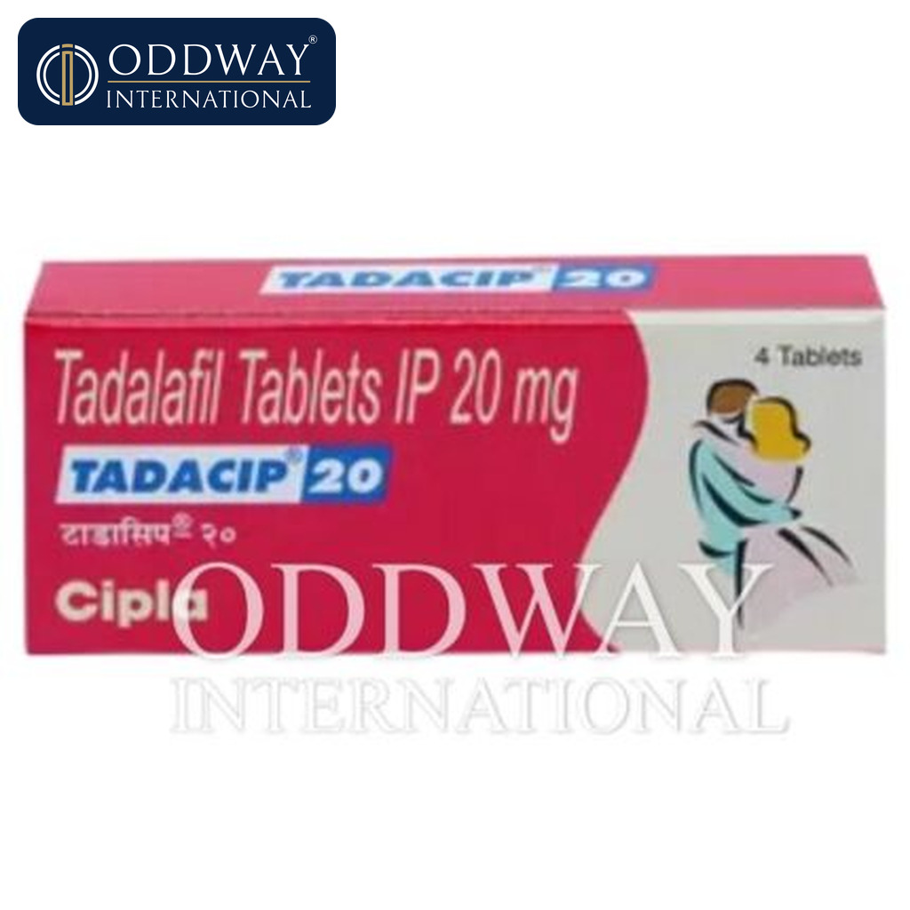 Tadacip 20 mg Tablets wholesale export supply for B2B pharmaceutical buyers