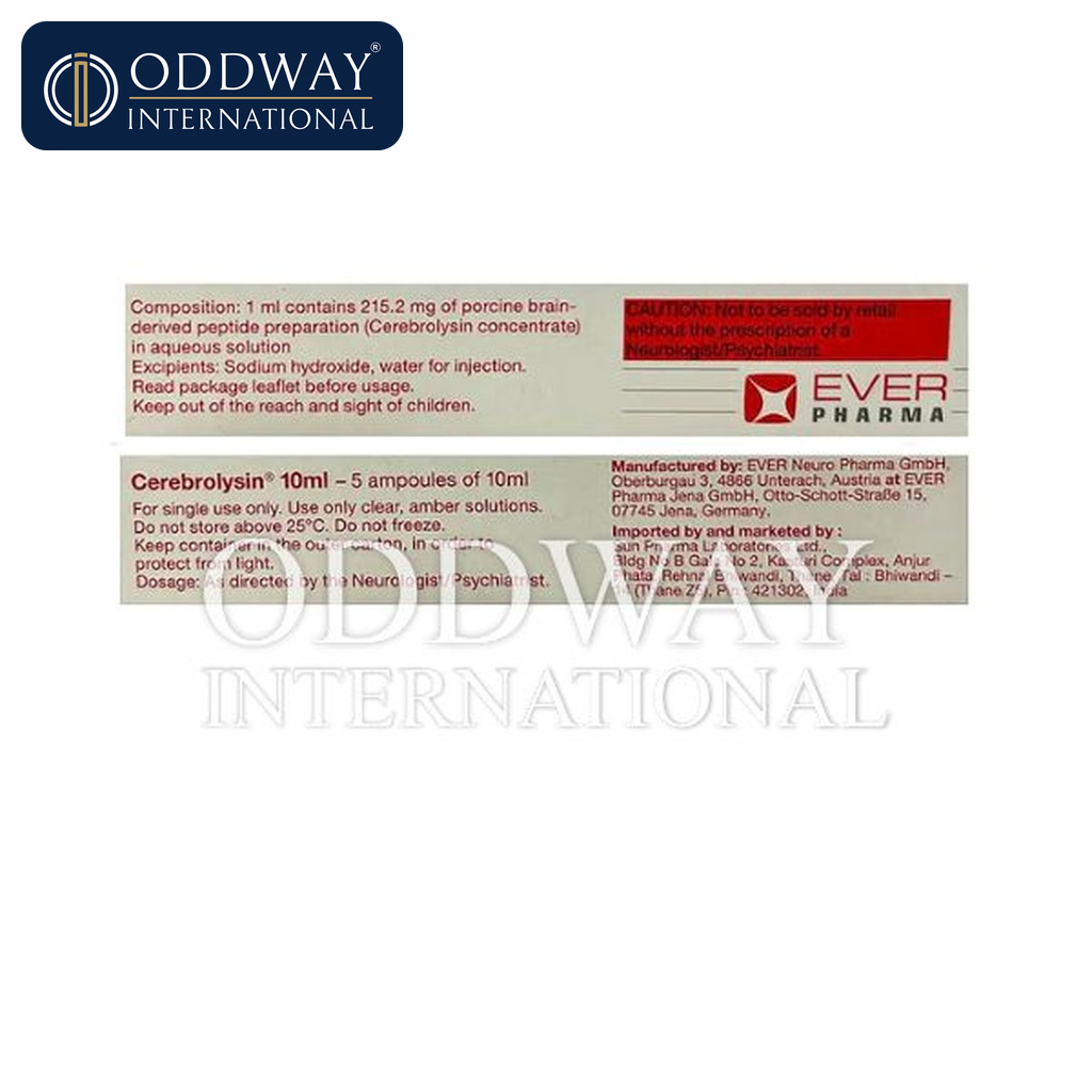 Cerebrolysin inj 10ml procurement support for hospitals and importers