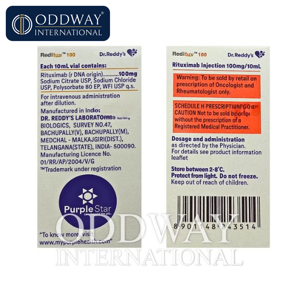 Reditux 500mg injection price quotation support for importers