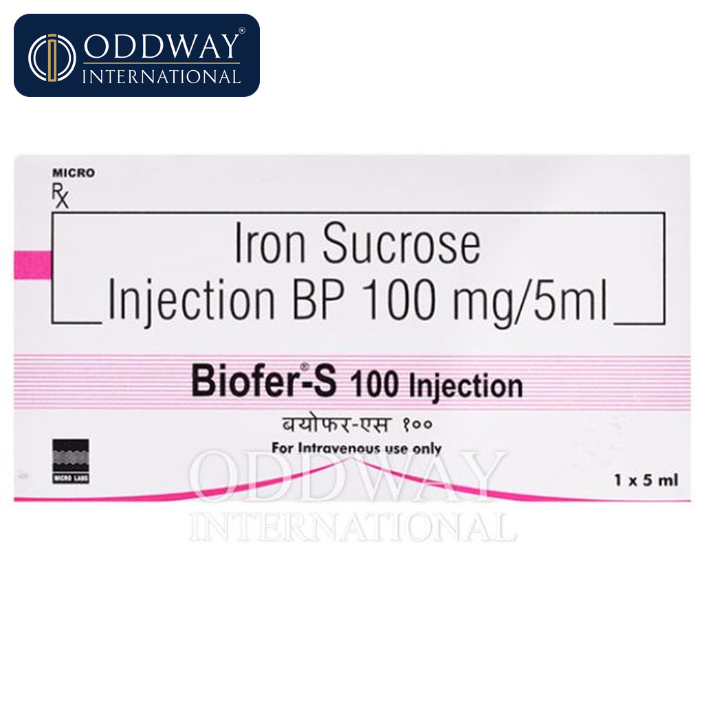 Iron Sucrose Infusion IV exporter support from India