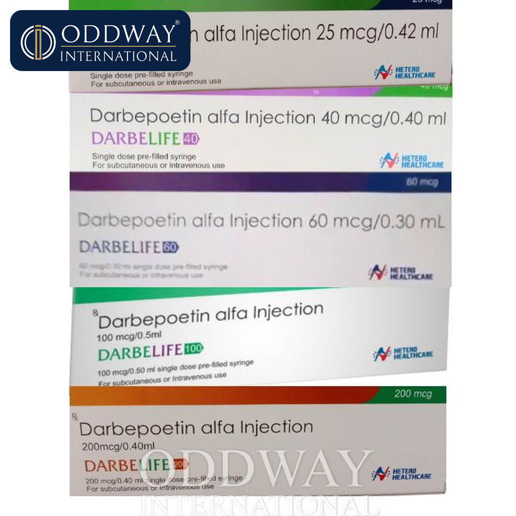 Darbepoetin Alfa Injection exporter from India with international logistics support