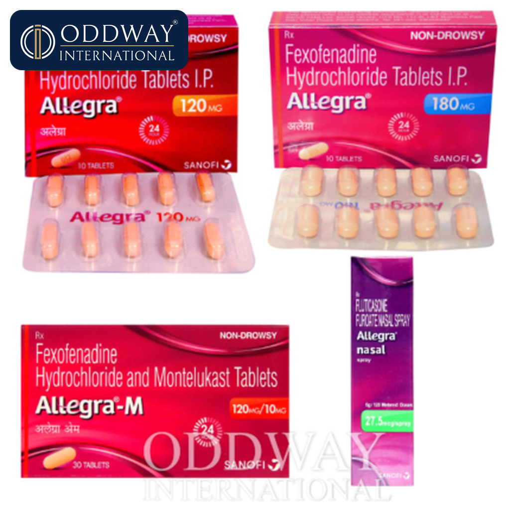 Generic Fexofenadine Tablet wholesale supply from India