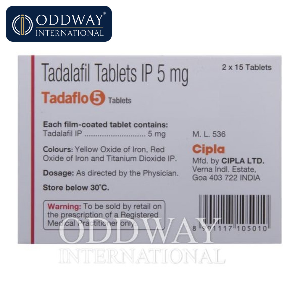 Tadaflo 5 mg Tablet generic sourcing for distributors