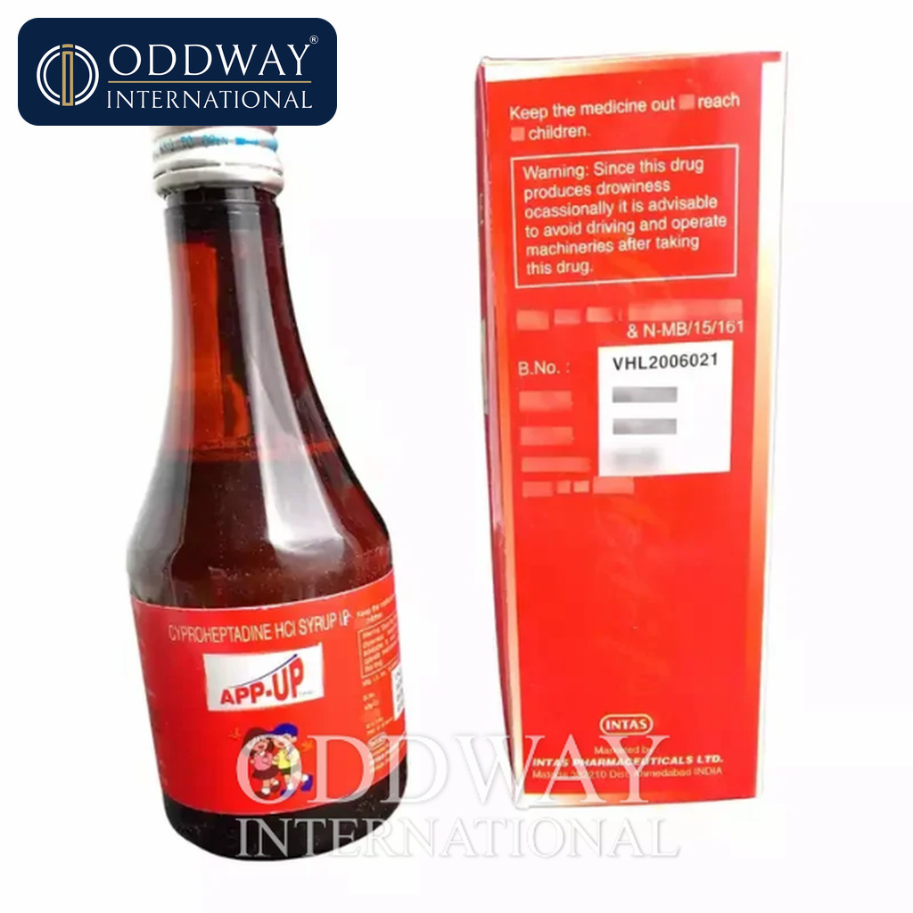 Proveedor a granel de Jarabe de Ciproheptadina 2mg 5ml para distribuidores
