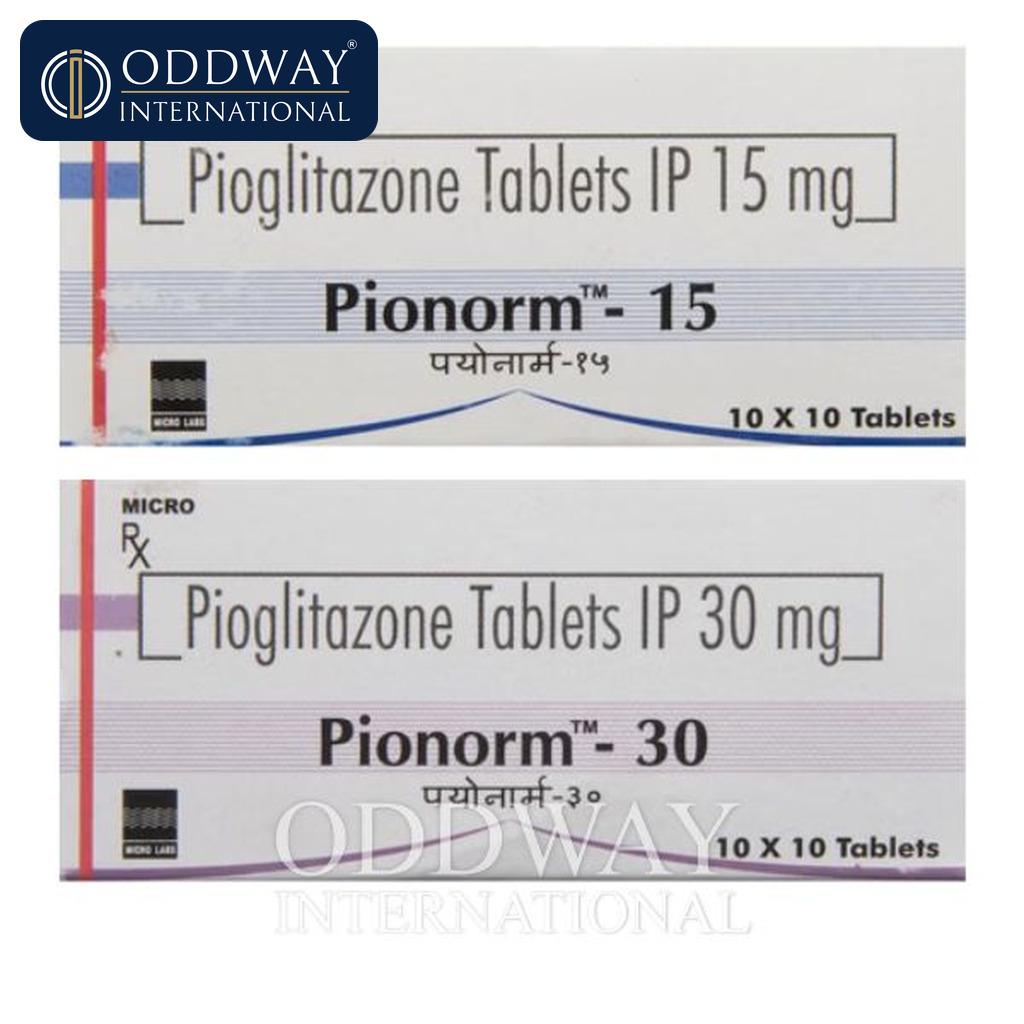 Pioglitazone 15 mg Tablet supplier from India with COA and batch traceability
