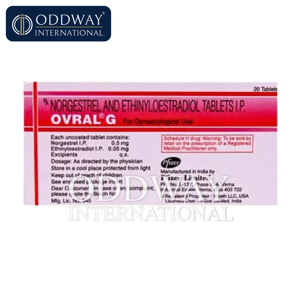 Bulk Ovral G Tablet export supply for institutional buyers