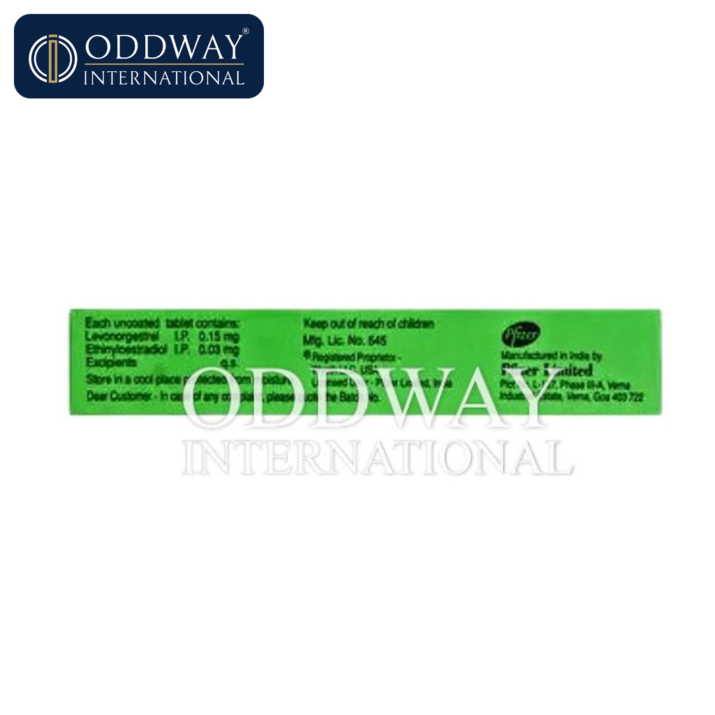 Ovral L Tablet exporter documentation support COA MSDS invoice packing list