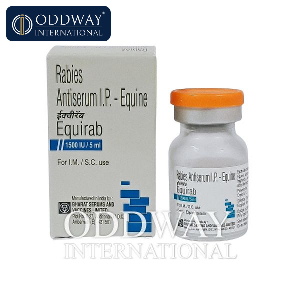 Equine Rabies Immunoglobulin injection export documentation support