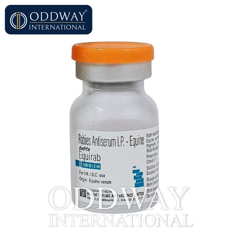 Equirab injection cold chain logistics for international shipping