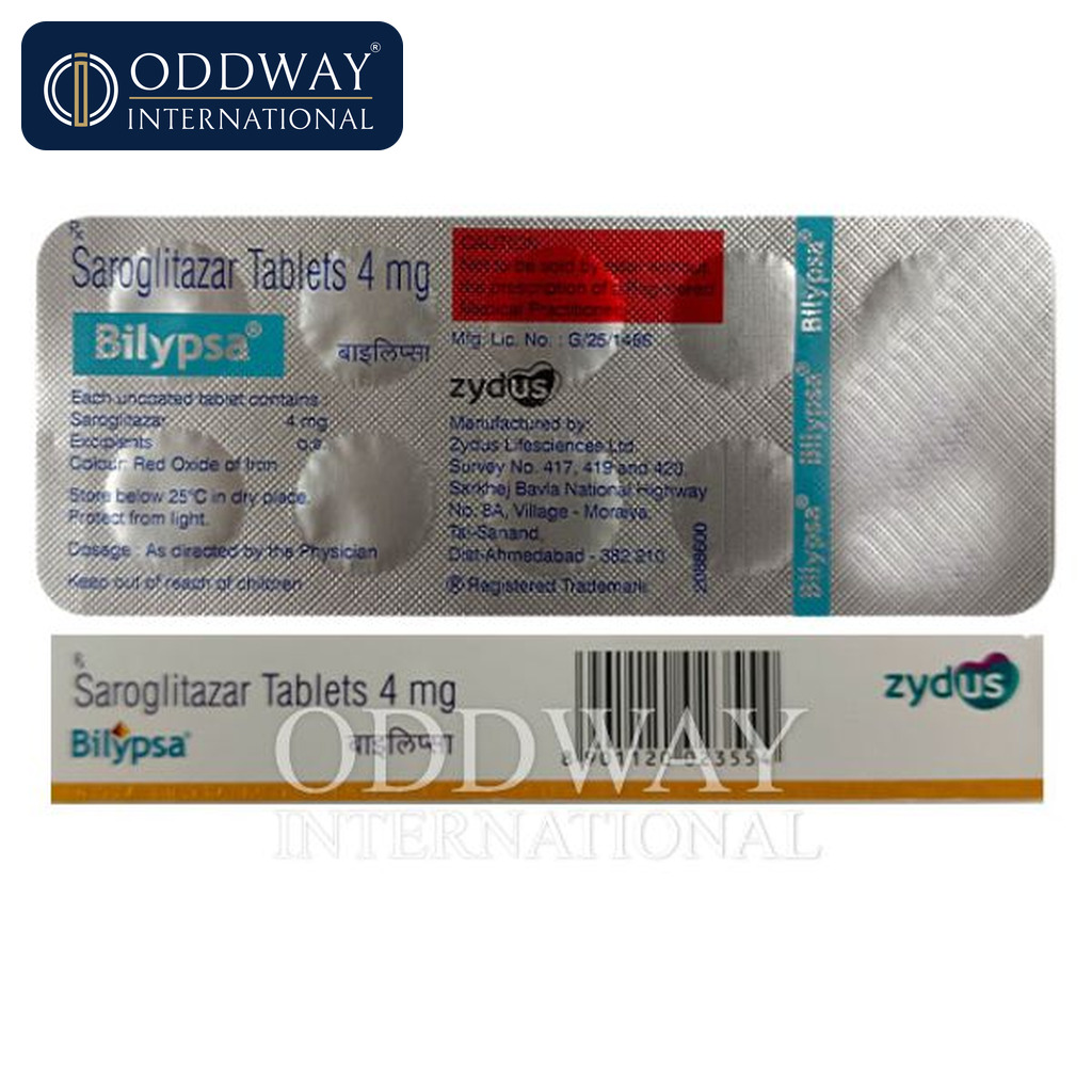 Saroglitazar Tablets 4 mg wholesaler with international logistics support
