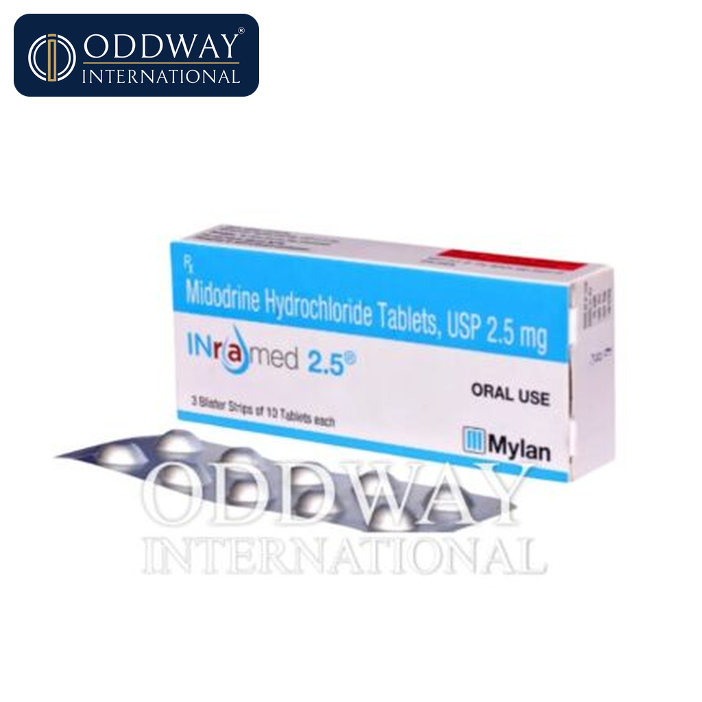 Inramed 2.5/5 mg Tablet supplier for pharmaceutical export