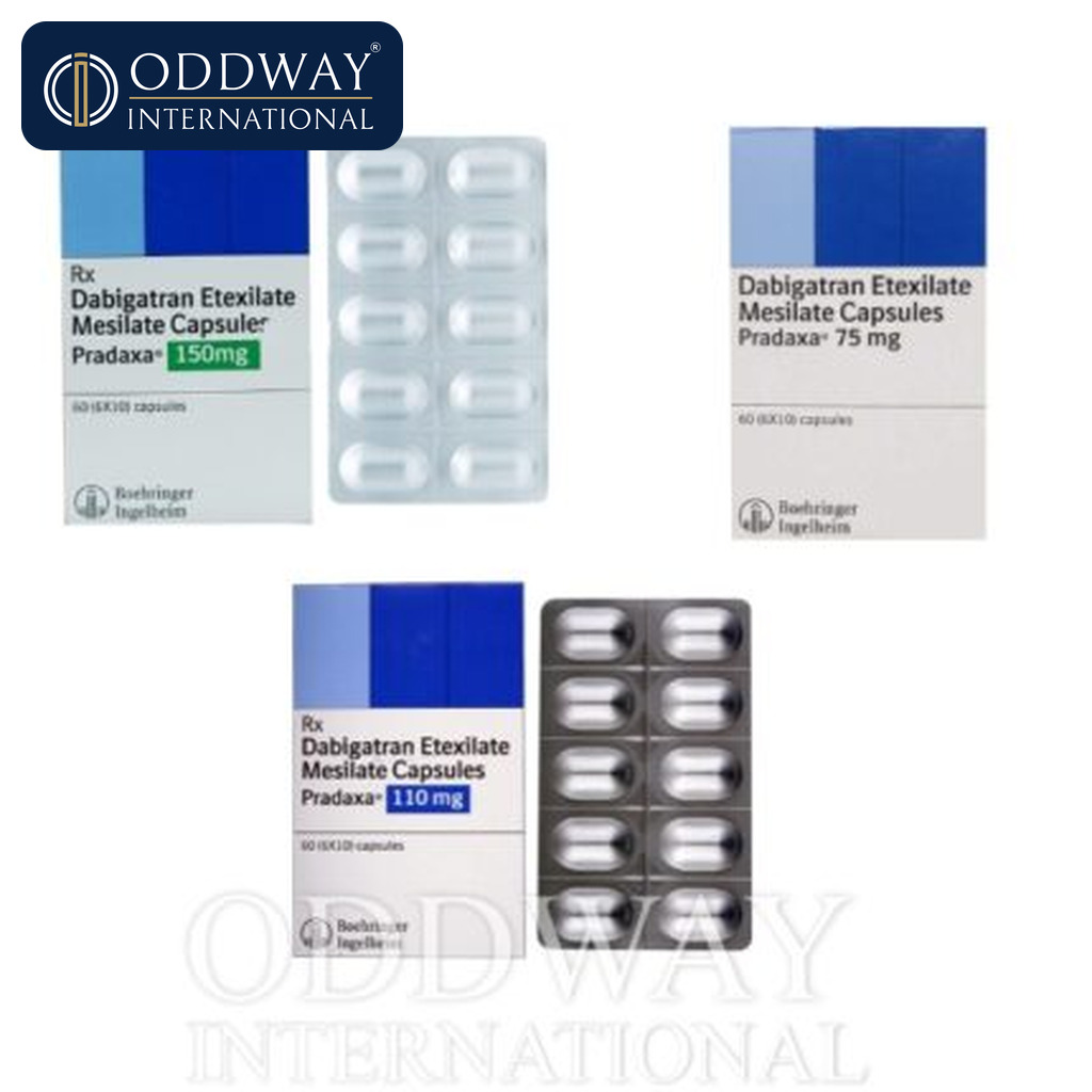Pradaxa 150 mg capsules for wholesale procurement and export supply