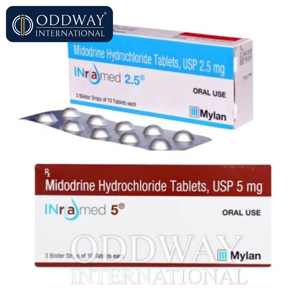 Midodrine 5 mg/2.5 mg Tablet wholesale export supply