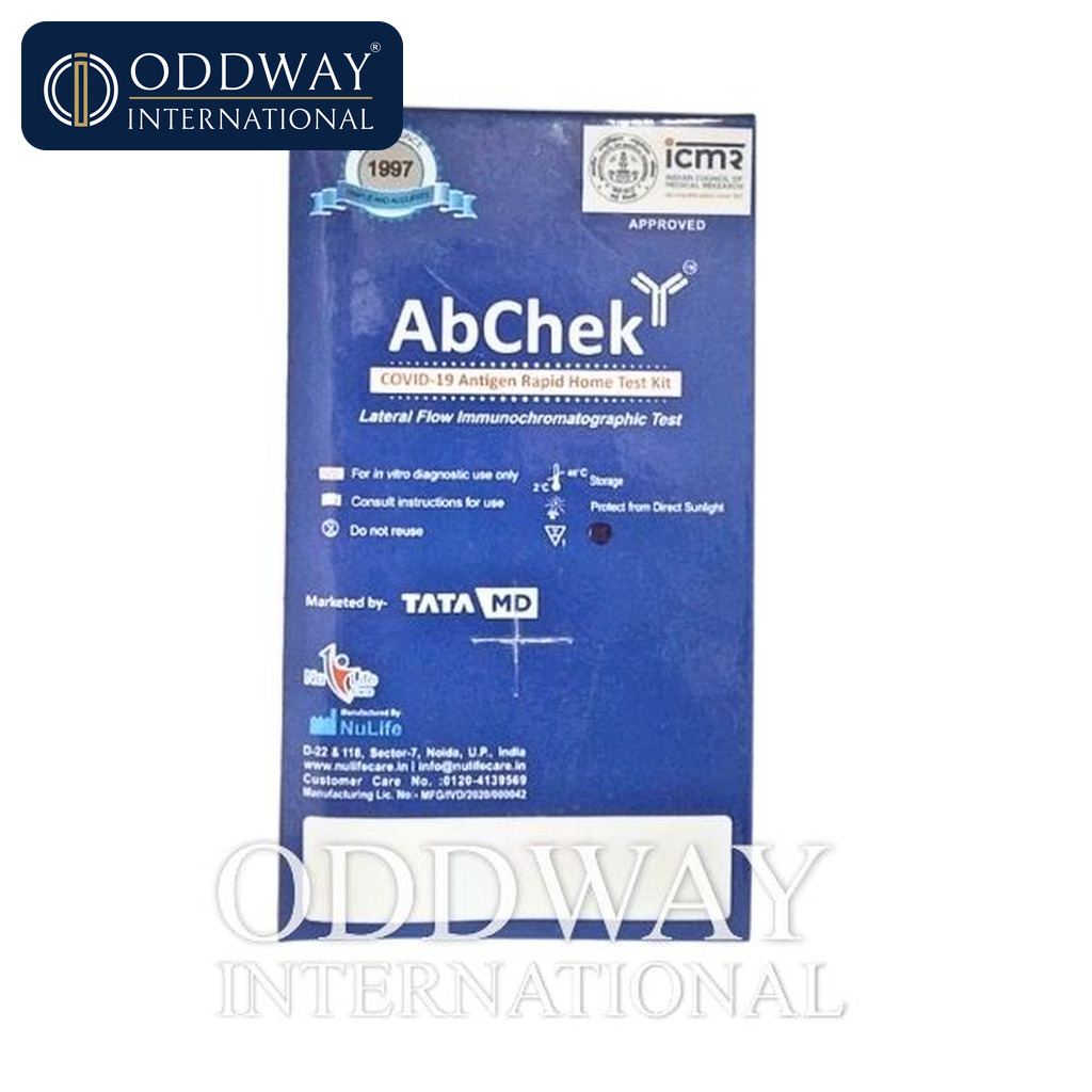 Supplier AbChek Covid Test Kit with documentation and logistics support
