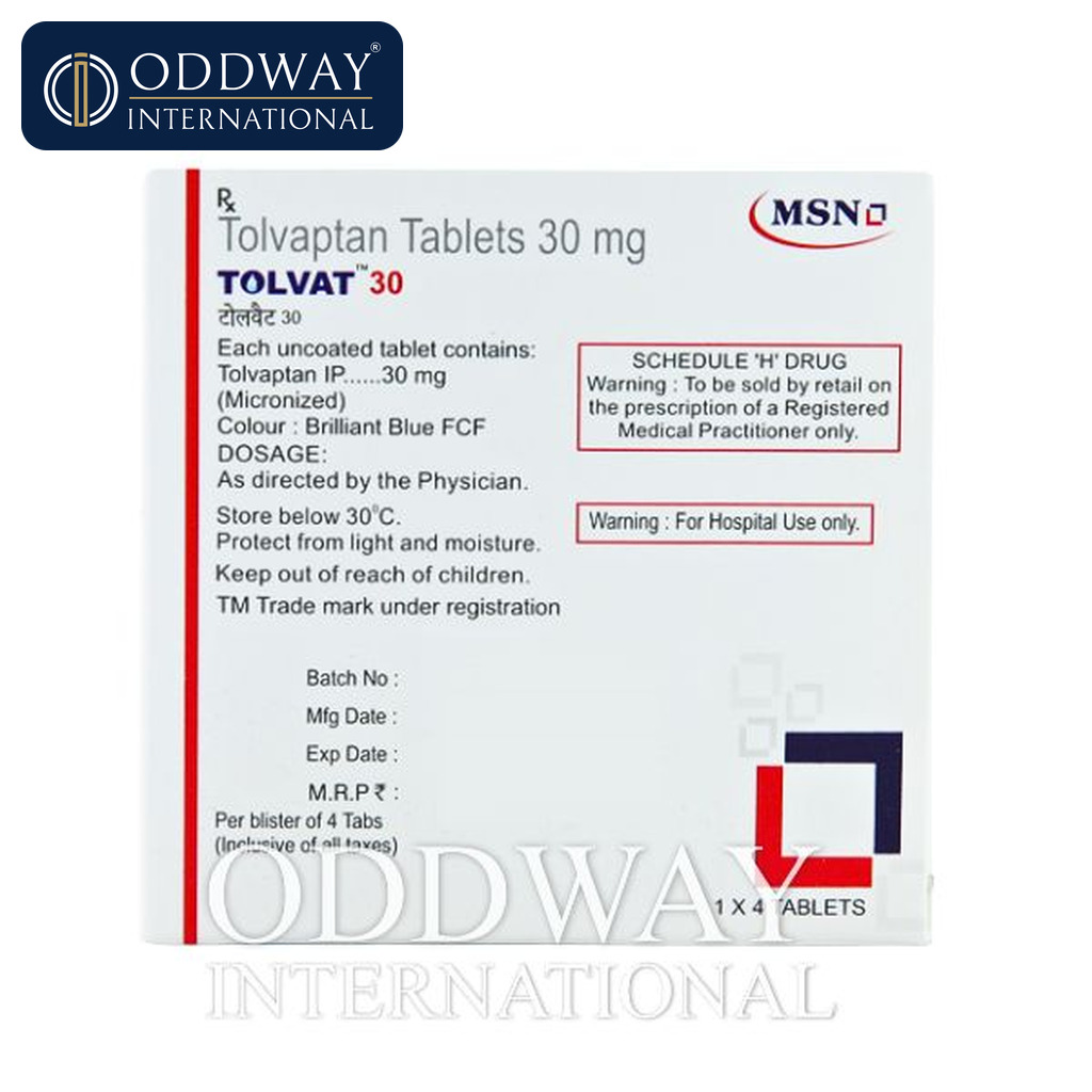 Tolvat 15 mg Tablet exporter with international documentation support