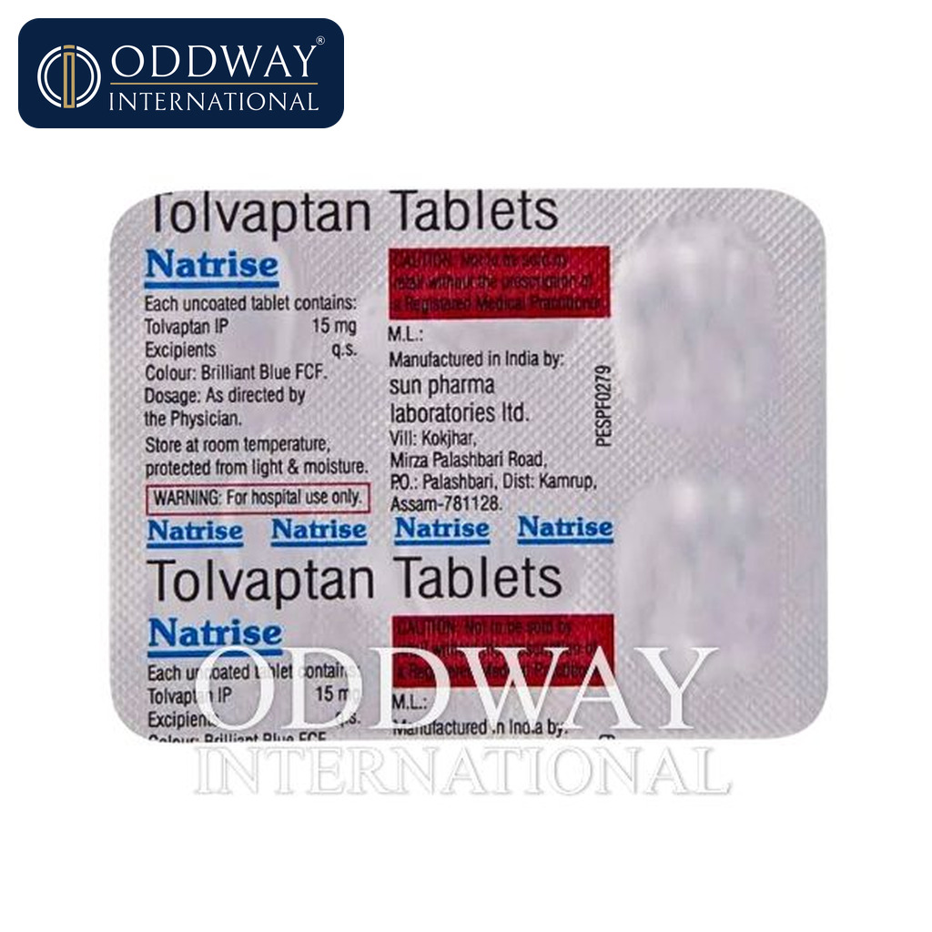 Tab Natrise 15 mg supplier for hospitals and importers
