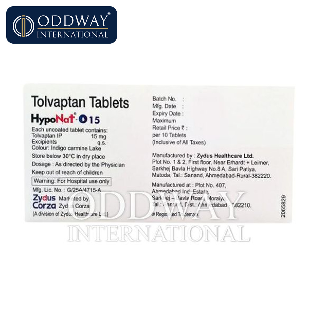 Bulk Hyponat O 15 mg Tablet export supply for importers