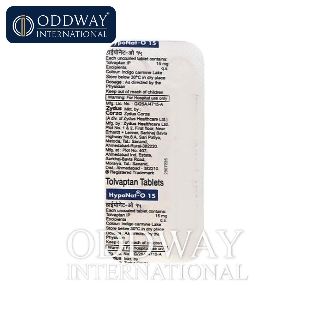 Hyponat O 15 mg Tablet exporter with international logistics support