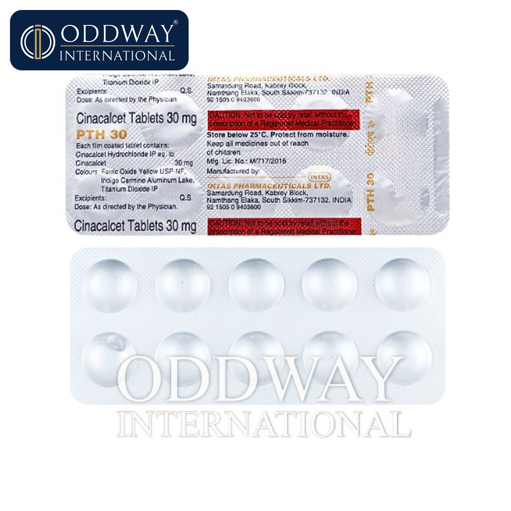 Cinacalcet 30 mg Tablet exporter logistics and international shipping support