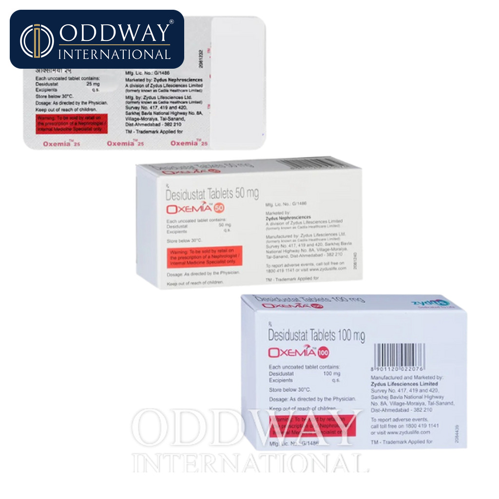 Desidustat Tablet price quotation support for importers
