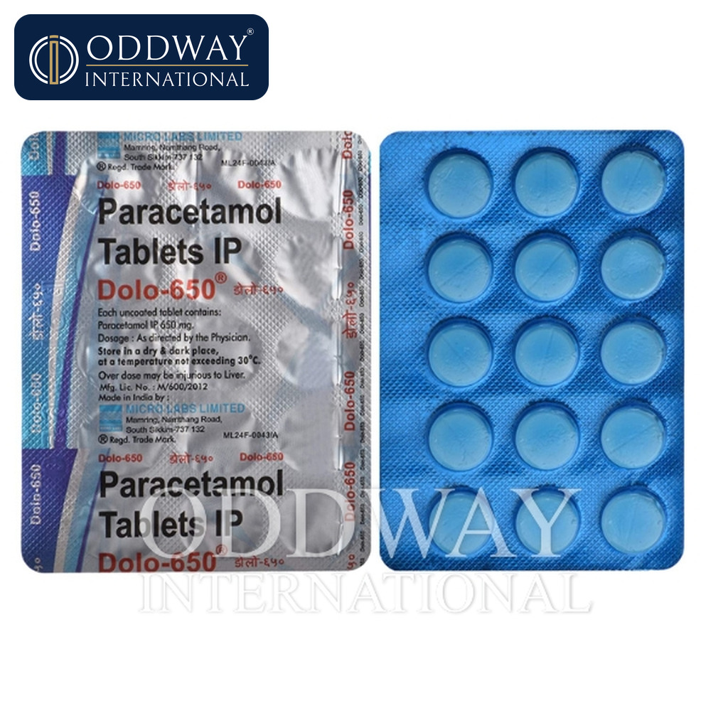 Paracetamol 650 mg Tablet supplier in India for bulk orders