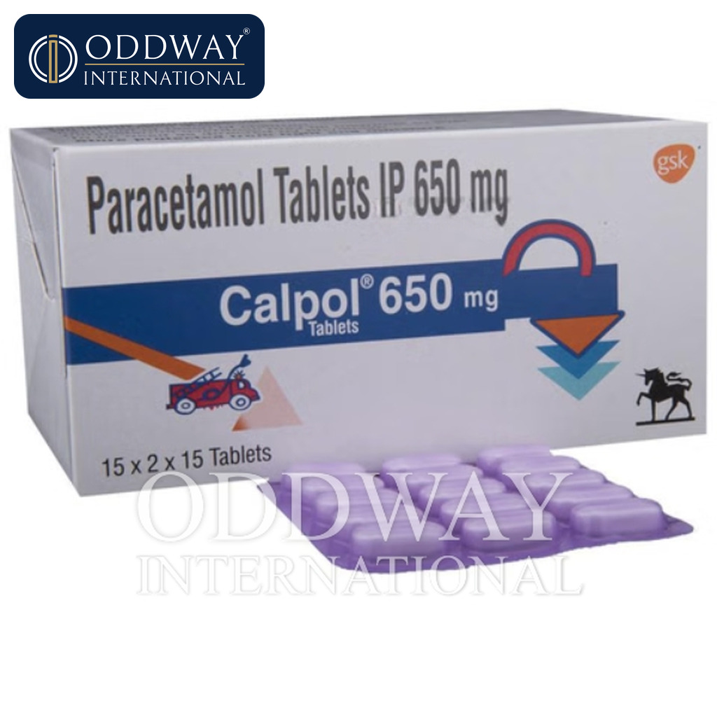 Paracetamol 650 mg Tablet generic export supply from India